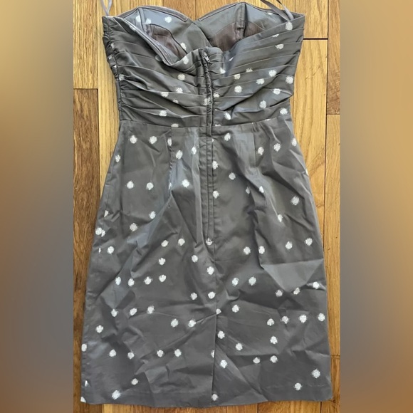 H&M gray polka dot sleeveless mid thigh mini dress 4 - Picture 2 of 5